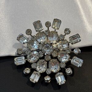 Vintage Mid Century Starburst Brooch Retro Whimsical 1950's to 1960's
